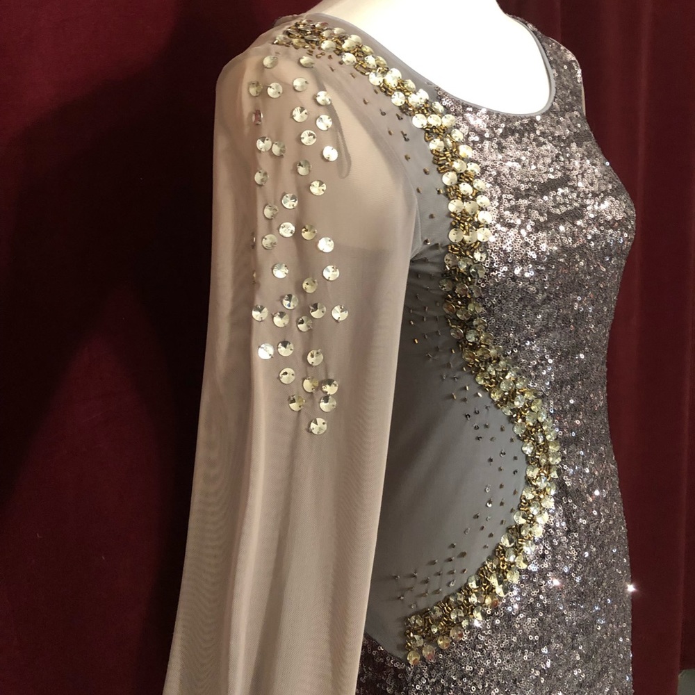 Silver Sequence Dress
